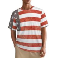 AILLOSA All Over FLAG-75 Kısa Kollu Baskılı Erkek T-shirt