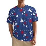 AILLOSA All Over FLAG-85 Kısa Kollu Baskılı Erkek T-shirt