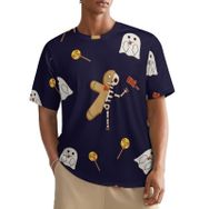 AILLOSA All Over GFY-06 Kısa Kollu Baskılı Erkek T-shirt