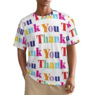 AILLOSA All Over GFY-20 Kısa Kollu Baskılı Erkek T-shirt
