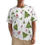 AILLOSA All Over GFY-21 Kısa Kollu Baskılı Erkek T-shirt