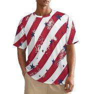 AILLOSA All Over GFY-35 Kısa Kollu Baskılı Erkek T-shirt