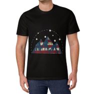 AILLOSA All Over Print FLAG-02 Kısa Kollu Baskılı UnisexT-shirt