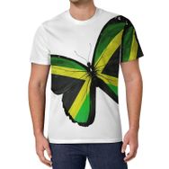 AILLOSA All Over Print FLAG-103 Kısa Kollu Baskılı Unisex T-shirt