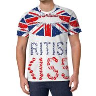AILLOSA All Over Print FLAG-113 Kısa Kollu Baskılı Unisex T-shirt