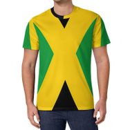 AILLOSA All Over Print FLAG-121 Kısa Kollu Baskılı Unisex T-shirt