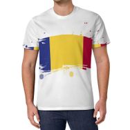 AILLOSA All Over Print FLAG-128 Kısa Kollu Baskılı Unisex T-shirt