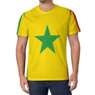 AILLOSA All Over Print FLAG-132 Kısa Kollu Baskılı Unisex T-shirt