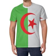 AILLOSA All Over Print FLAG-133 Kısa Kollu Baskılı Unisex T-shirt