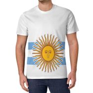 AILLOSA All Over Print FLAG-137 Kısa Kollu Baskılı Unisex T-shirt
