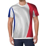 AILLOSA All Over Print FLAG-153 Kısa Kollu Baskılı Unisex T-shirt