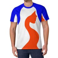 AILLOSA All Over Print FLAG-175 Kısa Kollu Baskılı Unisex T-shirt