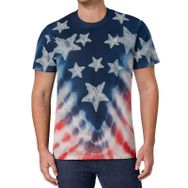 AILLOSA All Over Print FLAG-186 Kısa Kollu Baskılı Unisex T-shirt