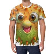 AILLOSA All Over Print FLAG-190 Kısa Kollu Baskılı Unisex T-shirt