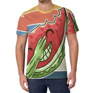 AILLOSA All Over Print FLAG-192 Kısa Kollu Baskılı Unisex T-shirt