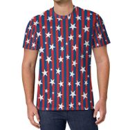 AILLOSA All Over Print FLAG-59 Kısa Kollu Baskılı Unisex T-shirt