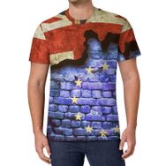 AILLOSA All Over Print FLAG-68 Kısa Kollu Baskılı Unisex T-shirt