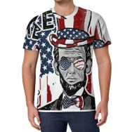 AILLOSA All Over Print FLAG-83 Kısa Kollu Baskılı Unisex T-shirt