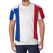 AILLOSA All Over Print FLAG-92 Kısa Kollu Baskılı Unisex T-shirt