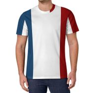 AILLOSA All Over Print FLAG-94 Kısa Kollu Baskılı Unisex T-shirt