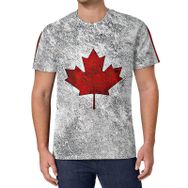 AILLOSA All Over Print FLAG-98 Kısa Kollu Baskılı Unisex T-shirt