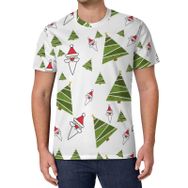 AILLOSA All Over Print GFY-21 Kısa Kollu Baskılı Unisex T-shirt