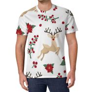 AILLOSA All Over Print GFY-24 Kısa Kollu Baskılı Unisex T-shirt