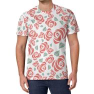 AILLOSA All Over Print GFY-43 Kısa Kollu Baskılı Unisex T-shirt
