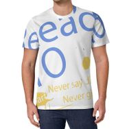 AILLOSA All Over Print TH-104 Kısa Kollu Baskılı Unisex T-shirt