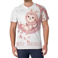 AILLOSA All Over Print TH-113 Kısa Kollu Baskılı Unisex T-shirt