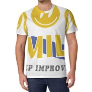 AILLOSA All Over Print TH-117 Kısa Kollu Baskılı Unisex T-shirt