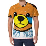 AILLOSA All Over Print TH-129 Kısa Kollu Baskılı Unisex T-shirt