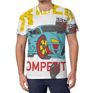 AILLOSA All Over Print TH-137 Kısa Kollu Baskılı Unisex T-shirt