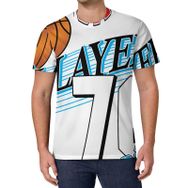 AILLOSA All Over Print TH-138 Kısa Kollu Baskılı Unisex T-shirt