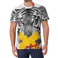 AILLOSA All Over Print TH-145 Kısa Kollu Baskılı Unisex T-shirt