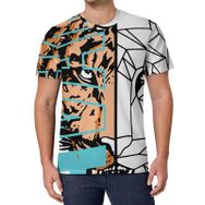AILLOSA All Over Print TH-146 Kısa Kollu Baskılı Unisex T-shirt