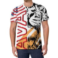 AILLOSA All Over Print TH-155 Kısa Kollu Baskılı Unisex T-shirt