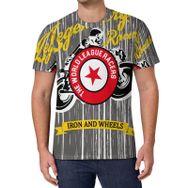 AILLOSA All Over Print TH-156 Kısa Kollu Baskılı Unisex T-shirt