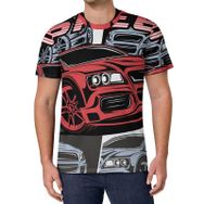 AILLOSA All Over Print TH-172 Kısa Kollu Baskılı Unisex T-shirt