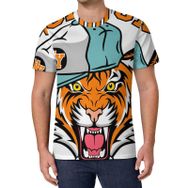 AILLOSA All Over Print TH-176 Kısa Kollu Baskılı Unisex T-shirt