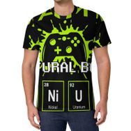 AILLOSA All Over Print TH-183 Kısa Kollu Baskılı Unisex T-shirt