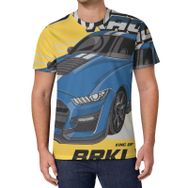 AILLOSA All Over Print TH-194 Kısa Kollu Baskılı Unisex T-shirt