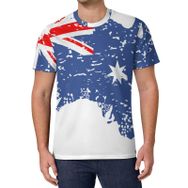 AILLOSA All Over Print TH-267 Kısa Kollu Baskılı Unisex T-shirt