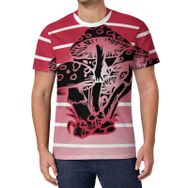 AILLOSA All Over Print TH-287 Kısa Kollu Baskılı Unisex T-shirt