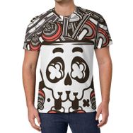 AILLOSA All Over Print TH-316 Kısa Kollu Baskılı Unisex T-shirt
