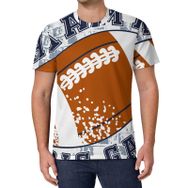 AILLOSA All Over Print TH-322 Kısa Kollu Baskılı Unisex T-shirt