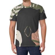 AILLOSA All Over Print TH-323 Kısa Kollu Baskılı Unisex T-shirt