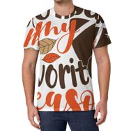 AILLOSA All Over Print TH-324 Kısa Kollu Baskılı Unisex T-shirt
