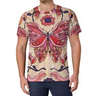 AILLOSA All Over Print TH-325 Kısa Kollu Baskılı Unisex T-shirt