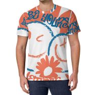 AILLOSA All Over Print TH-326 Kısa Kollu Baskılı Unisex T-shirt